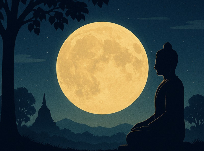 ඉල් පුර පසළොස්වක පොහොය අදයි